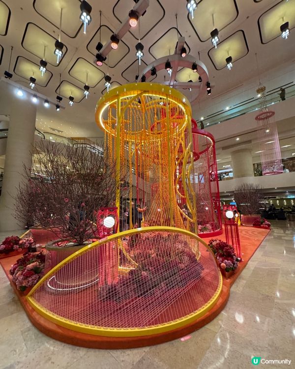 太古廣場🏮新年繩結藝術