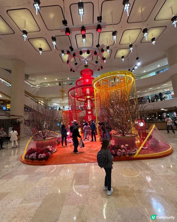 太古廣場🏮新年繩結藝術