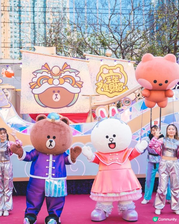 率先欣賞花車匯演