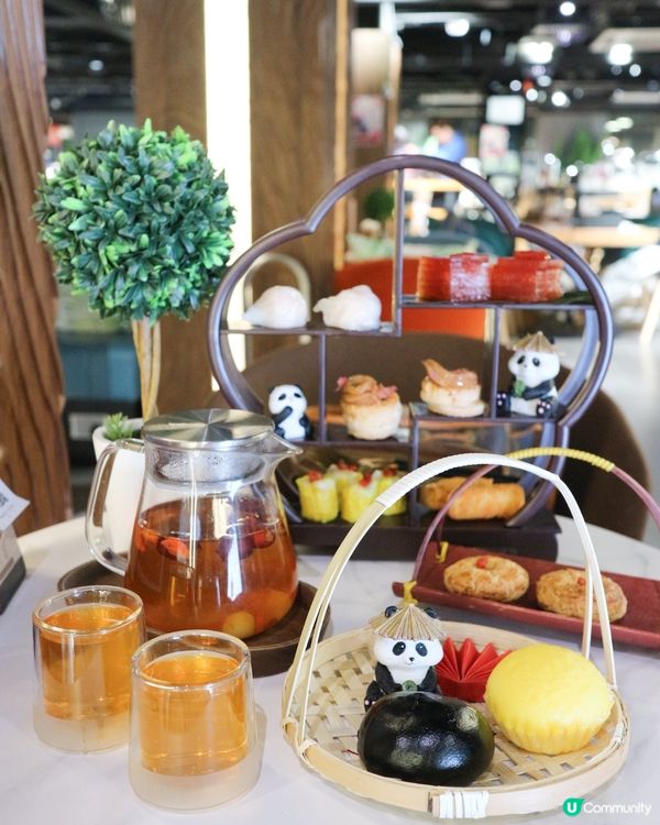 🐼🧨新春熊貓 茶韻套餐中式下午茶🧧❣️