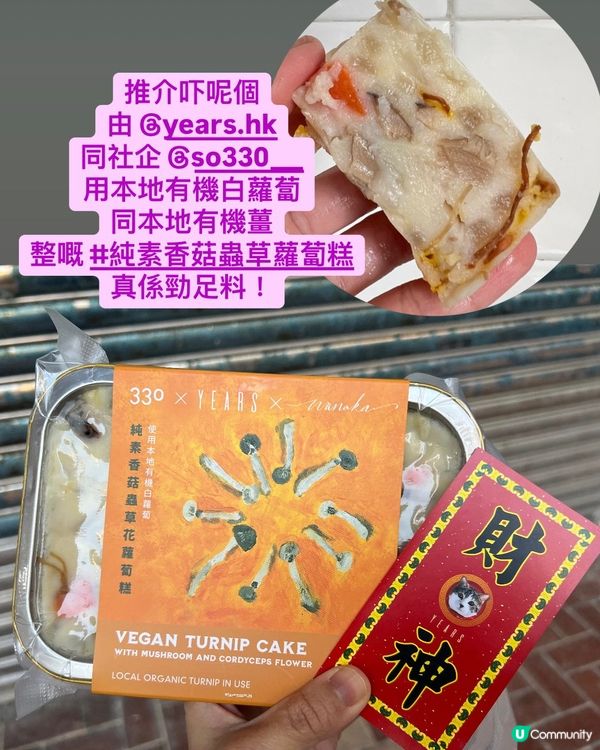 素食足料蘿蔔糕！