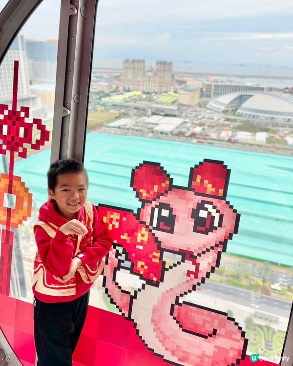 新濠影滙好有賀年氣氛