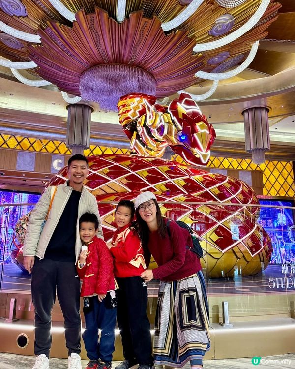 新濠影滙好有賀年氣氛