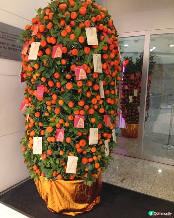 國際金融中心商場-新春山水庭園藝術作品