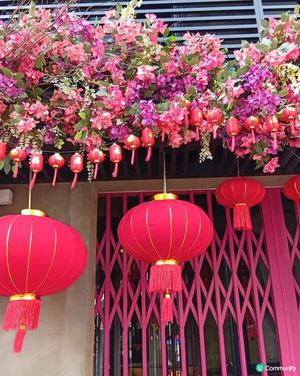 國際金融中心商場-新春山水庭園藝術作品