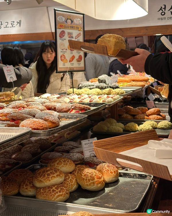🇰🇷韓國大田人氣聖心堂麵包探店