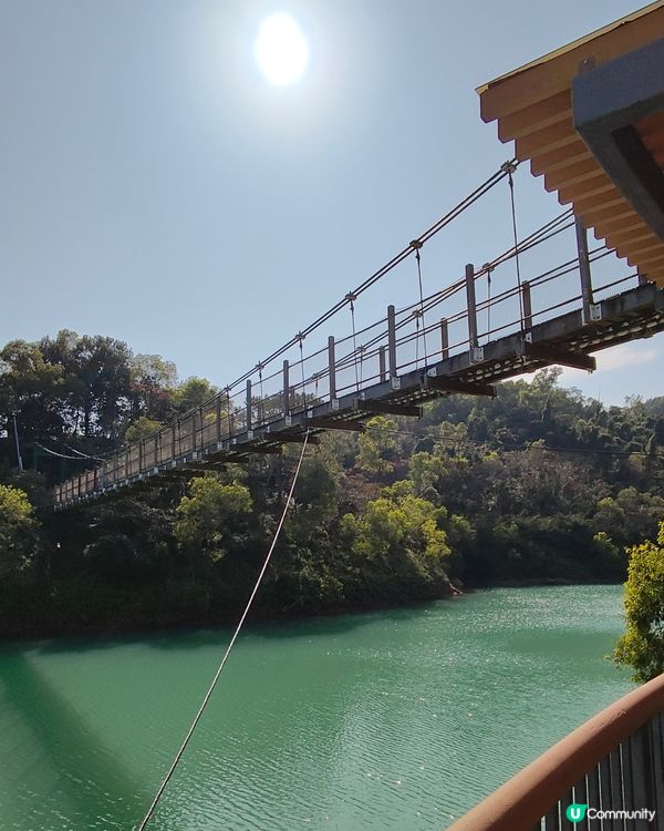 黑沙水庫 水塘 吊橋 滑草