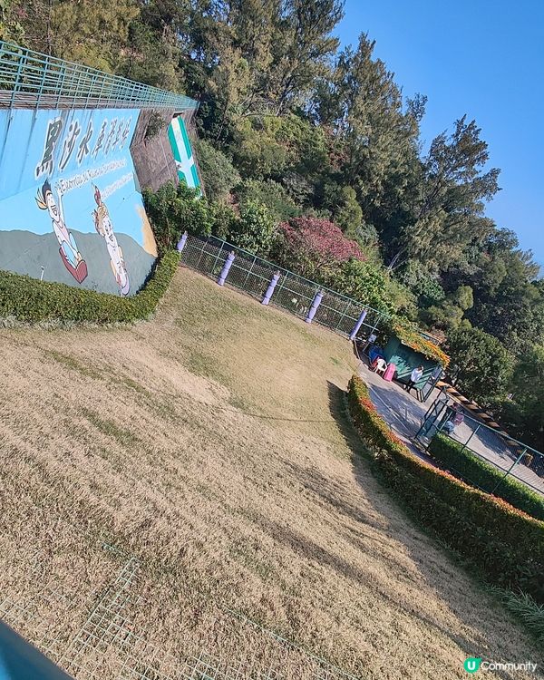 黑沙水庫 水塘 吊橋 滑草