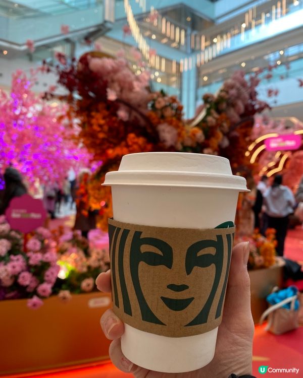 大年初四,欣賞住桃花之外,再飲杯咖啡提神