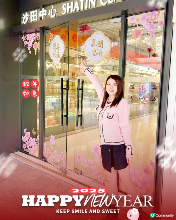 新年就到啦🧨😀今日同妹去左沙田辦年貨🛍️沙田中心同沙田廣場真...