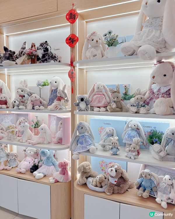 🧸🐰🐻毛絨控必去！超可愛公仔店！😍