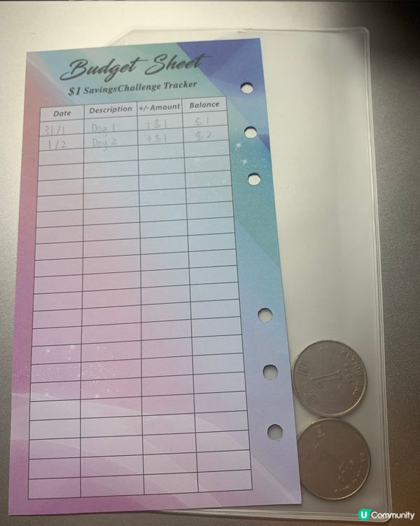 Money Saving Challenge