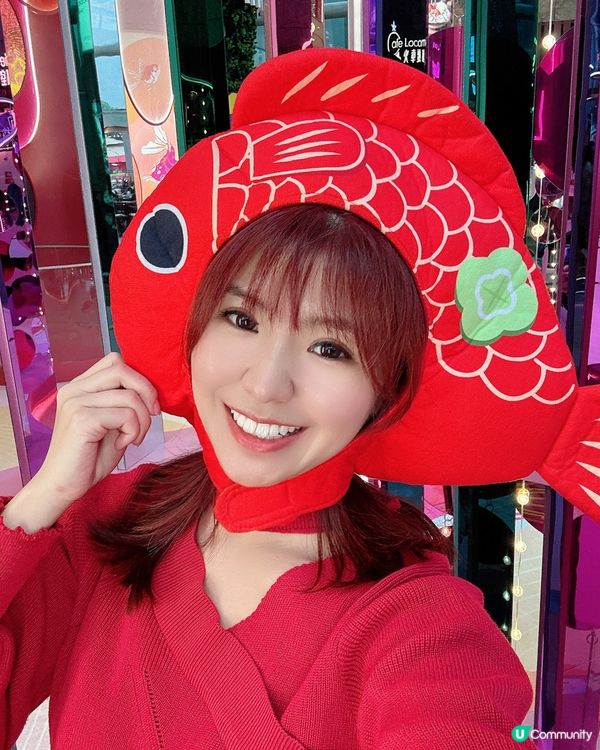 朗豪坊新年打卡．忘憂小金魚🐠