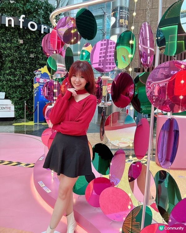 朗豪坊新年打卡．忘憂小金魚🐠