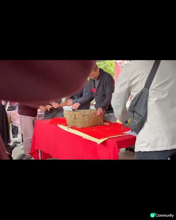 盬田梓春節开茶果儀式