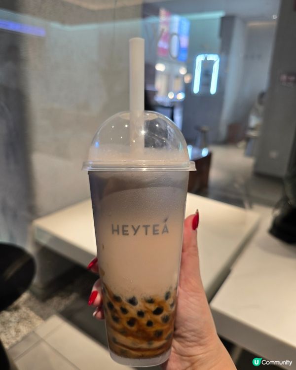 愛喝「喜茶」嘅黑糖波波真乳茶