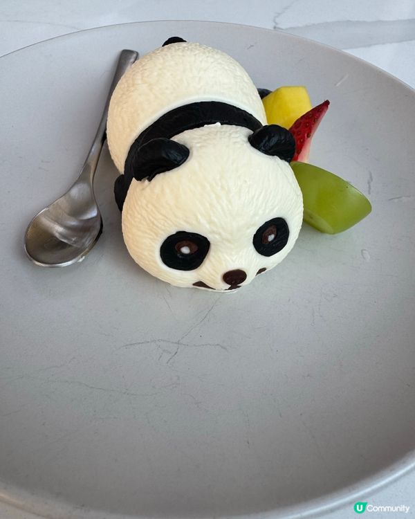 新春熊貓🐼造型甜品