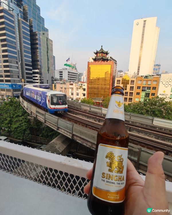 打卡勝地＃Trok Silom rooftop