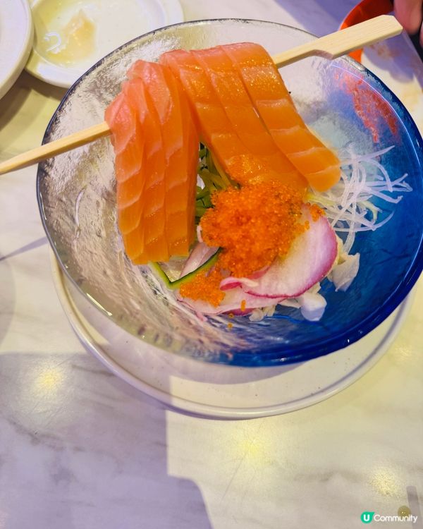 新年食風生水起有三文魚撈起💗