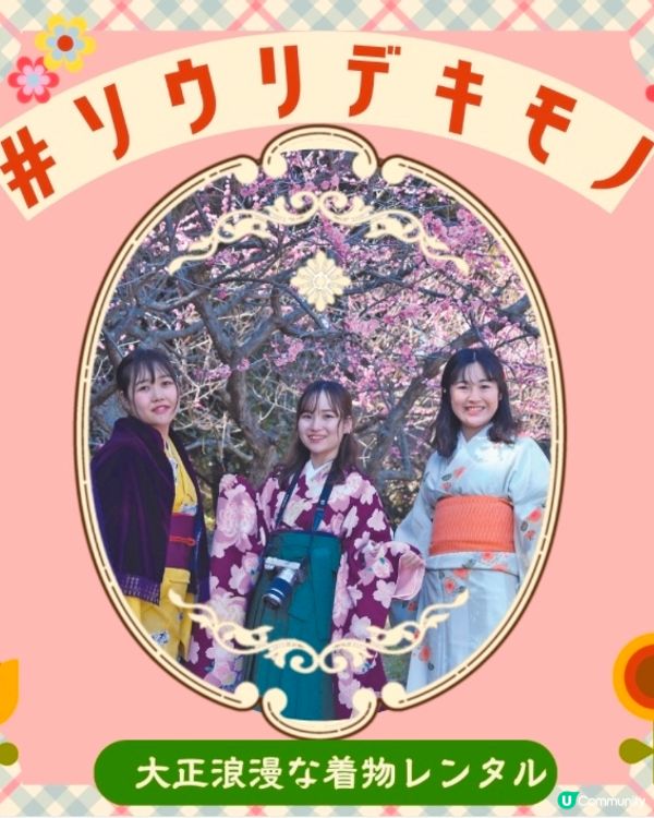 ✨能即場換裝打卡的梅花祭👘