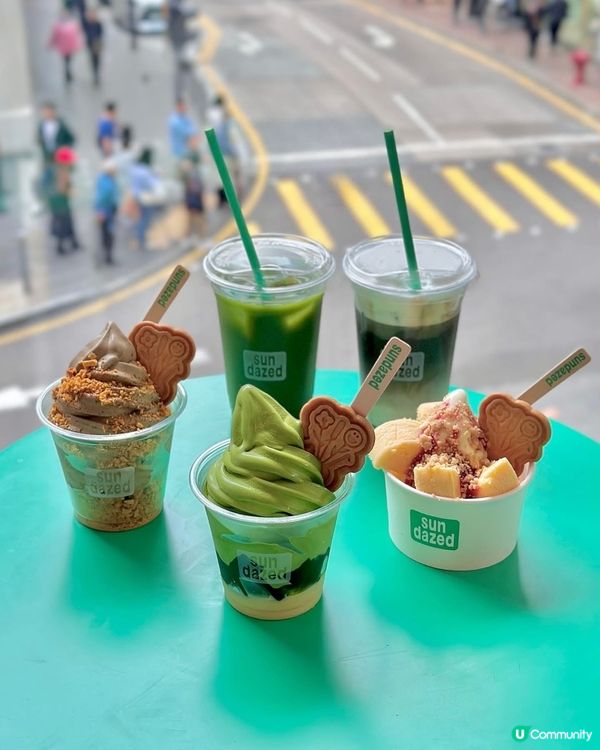 茶控天堂🍵選用日本入口抹茶&焙茶