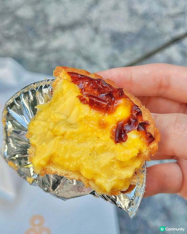 蛋撻界新強者🔥曲奇皮配嫩滑蛋漿🤩