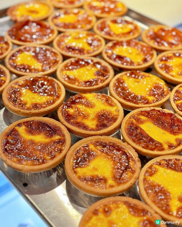 蛋撻界新強者🔥曲奇皮配嫩滑蛋漿🤩