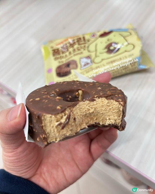 布丁狗可可脆皮甜甜圈冰淇淋