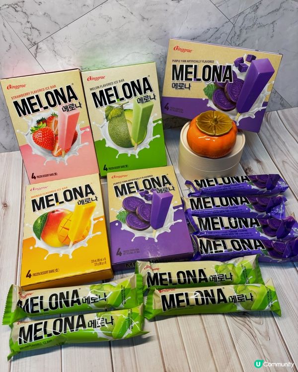 韓國人氣雪條 Binggrae MELONA 