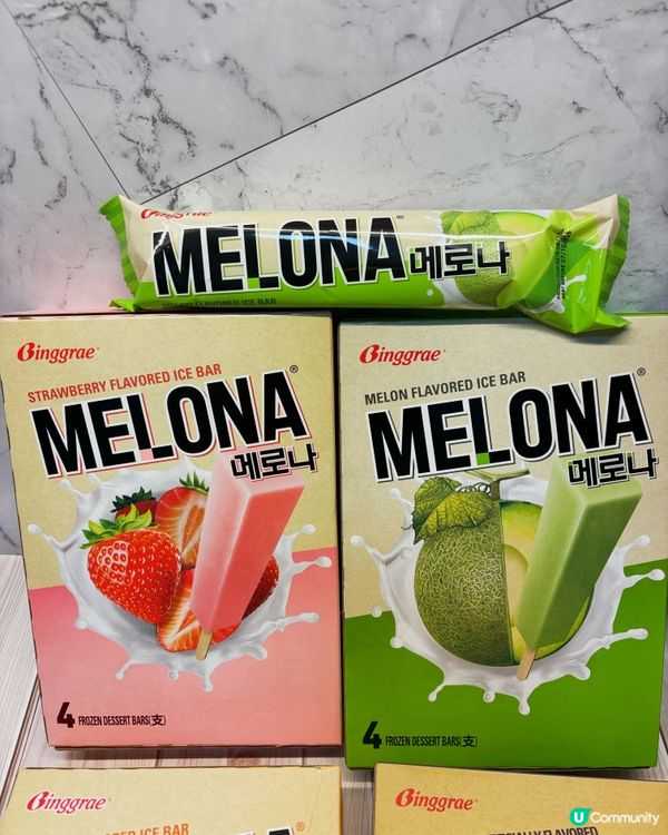 韓國人氣雪條 Binggrae MELONA 