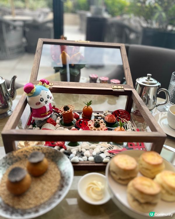 年初一品嘗Kerry Hotel的Afternoon Tea...