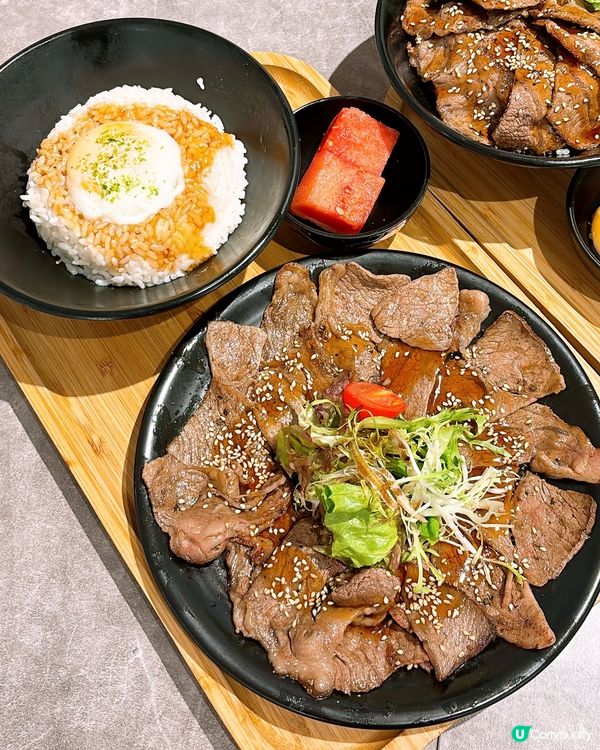 🎏觀塘開餐🐮慢煮屋$100有找食到澳洲和牛🤩美國牛板腱丼