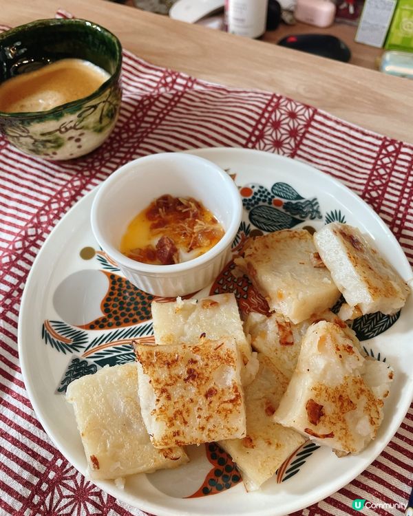 新年禮物🎁 煎糕啦！😋