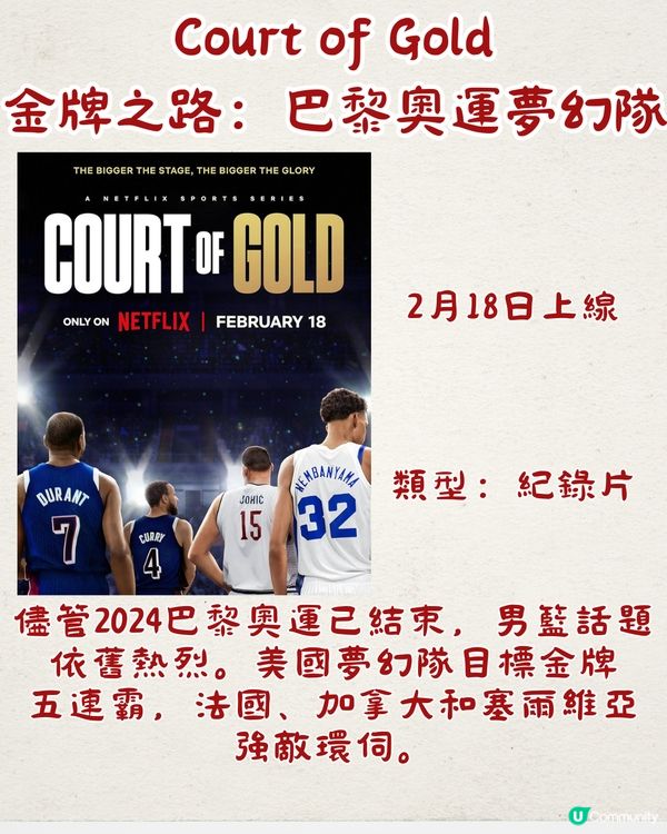 Netflix 2月上線片單🎬必看16部！情人節必睇劇集❤️日本新戀愛綜藝/朴寶英新劇