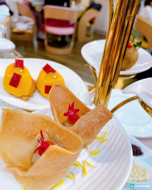 🧧 美高梅新年下午茶:視覺與味覺的雙重享受!😍🧧✨