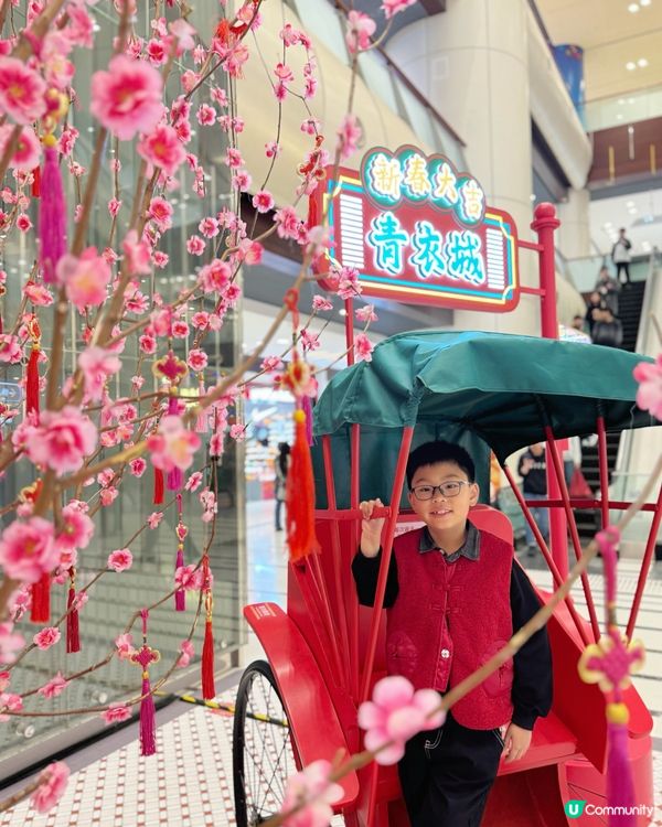 青衣城新年老大街市集