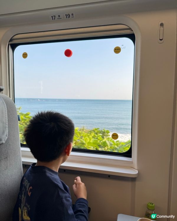 呢程台灣火車風景真係好靚💓