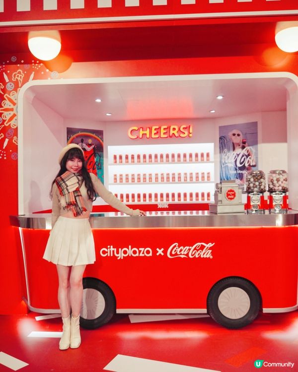 新年同Friend聚會❤️食飯之前梗係要去太古城中心聯乘可口...