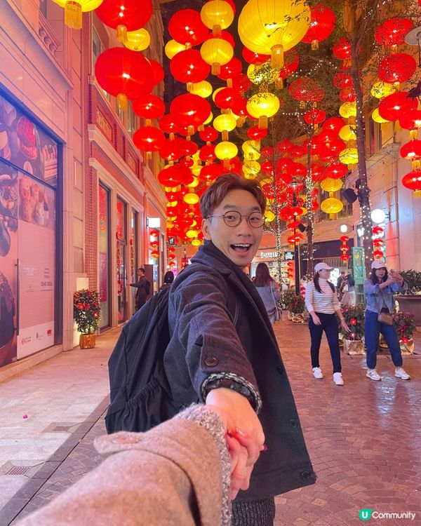 利東街燈海🏮新年打卡必到！