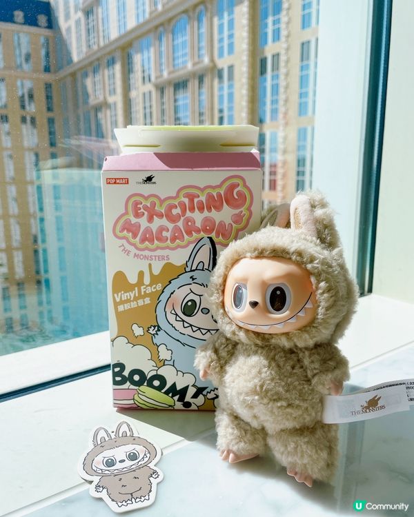 盲盒開箱！Labubu心動馬卡龍😍