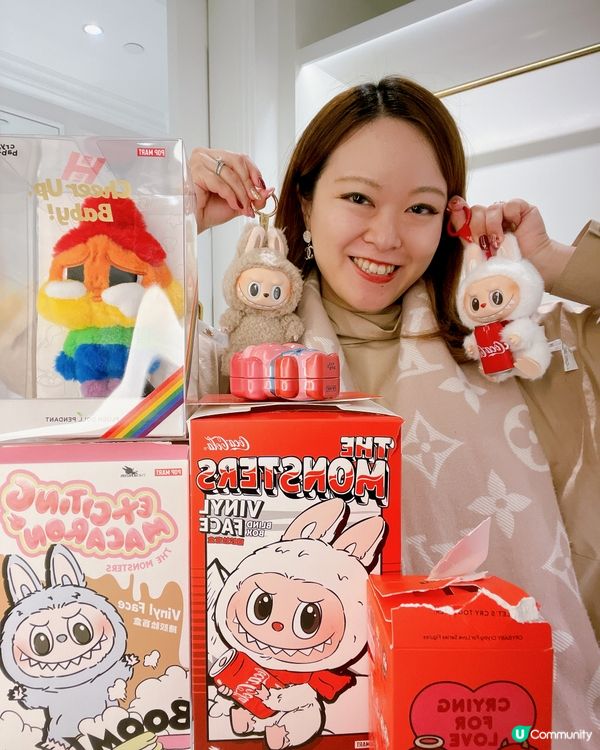 盲盒開箱！Labubu心動馬卡龍😍