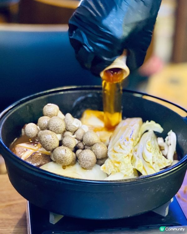 用壽喜燒汁煮rissoto，大膽創新又好食💕