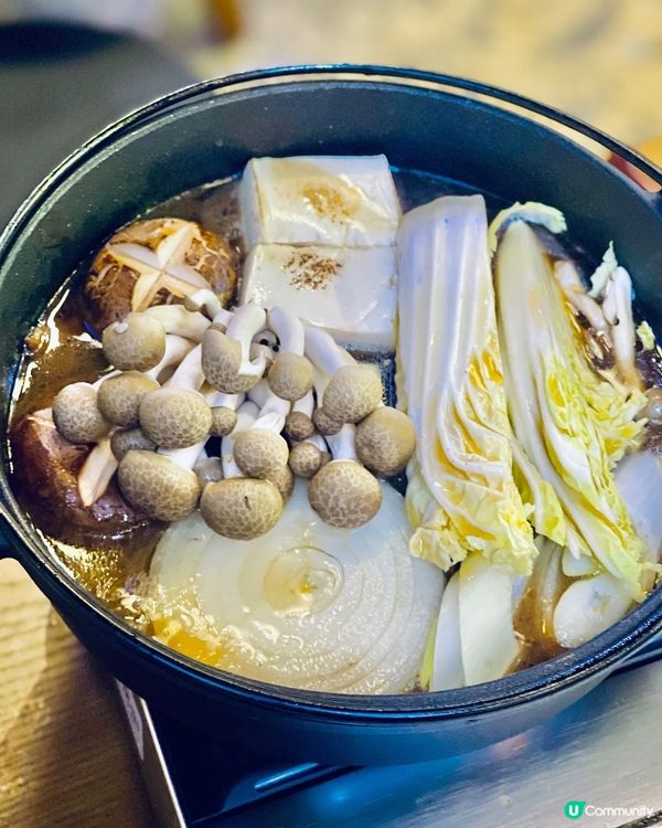 用壽喜燒汁煮rissoto，大膽創新又好食💕