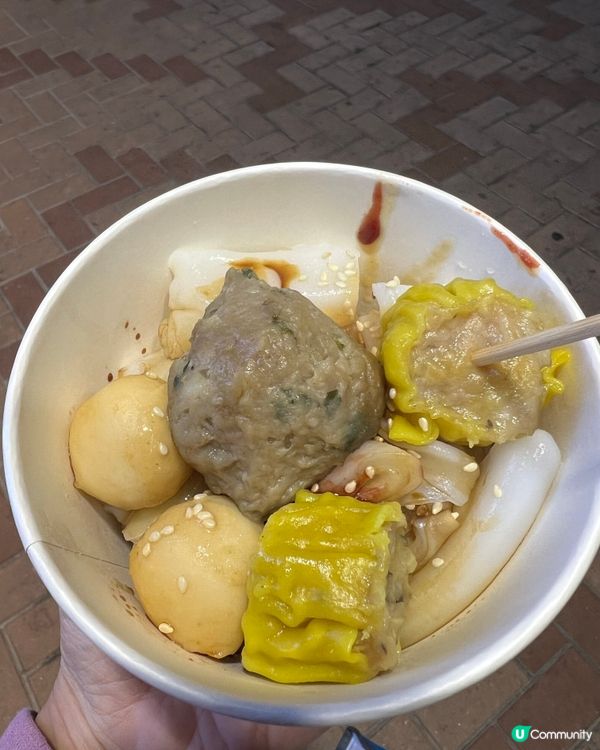 凍冰冰～9pm後荃灣都有街頭小食暖胃