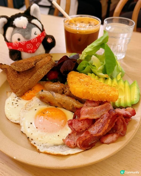 全日早餐勁豐富🤭