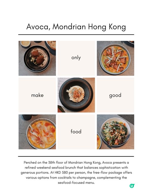 Mondrian Seafood Brunch