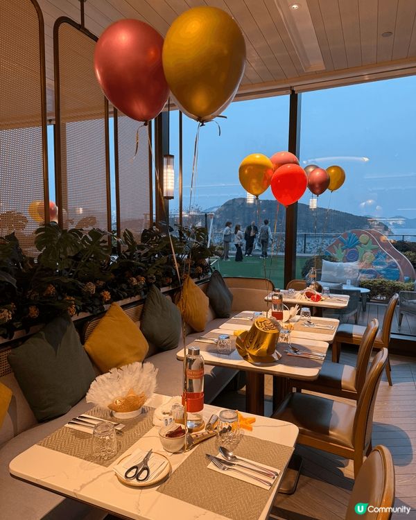 2024年12月31號同男朋友去左海洋公園富麗敦酒店星耀廊參...