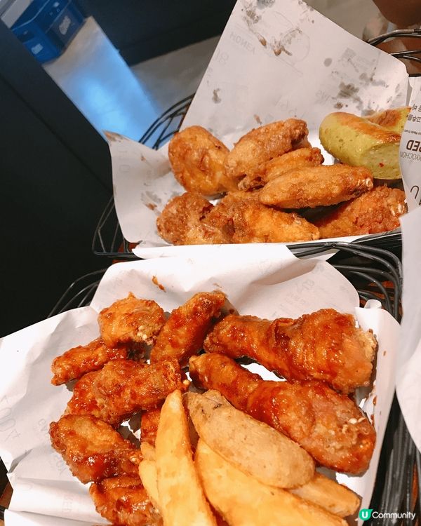 士多啤梨芭菲, 香橙特飲,人蔘雞粥, 炸雞