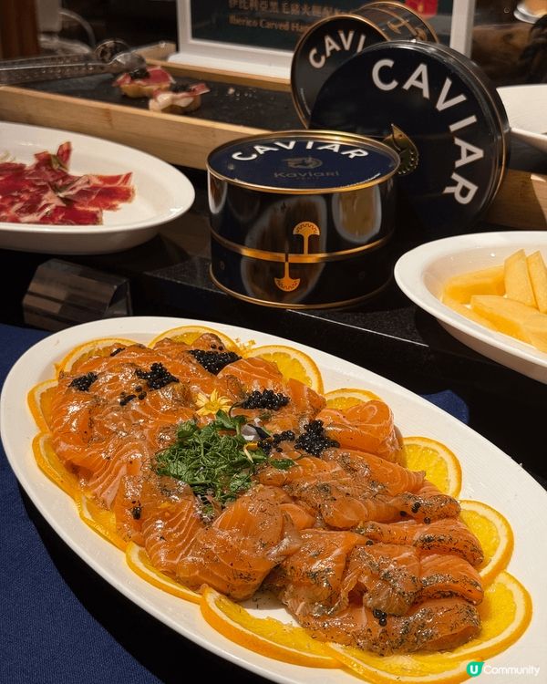 尖沙咀香格里拉酒店Cafe Kool 咖啡廳豐盛的節日自助餐...