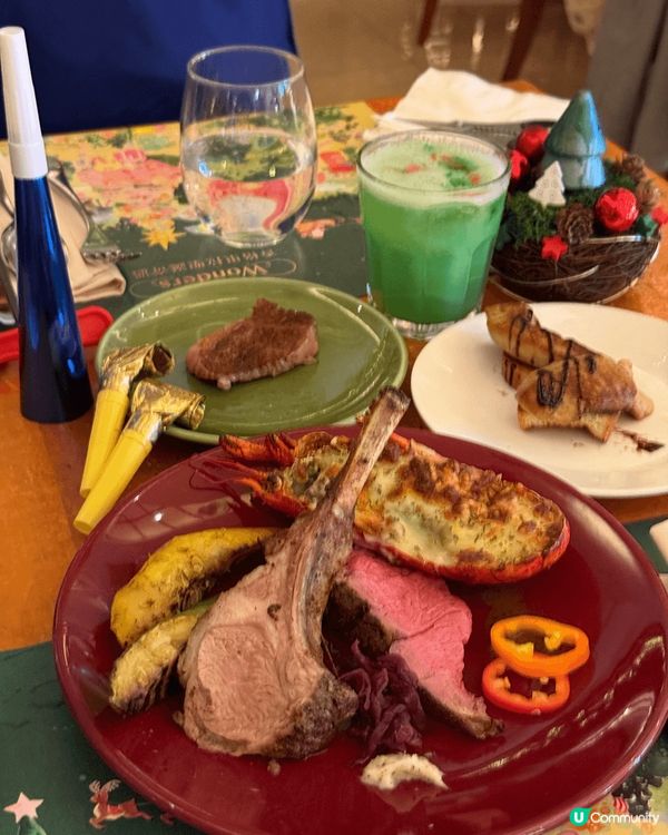 尖沙咀香格里拉酒店Cafe Kool 咖啡廳豐盛的節日自助餐...